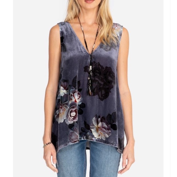 Johnny Was Velvet Tank - Picture 2 of 3